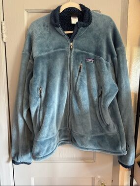 Patagonia Blue Fuzzy Jacket